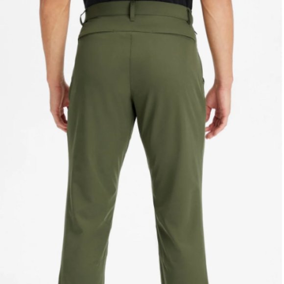 Fabletics the only pant Dark Moss Mens pants NWT (Sizes: 34x32) - Picture 3 of 7